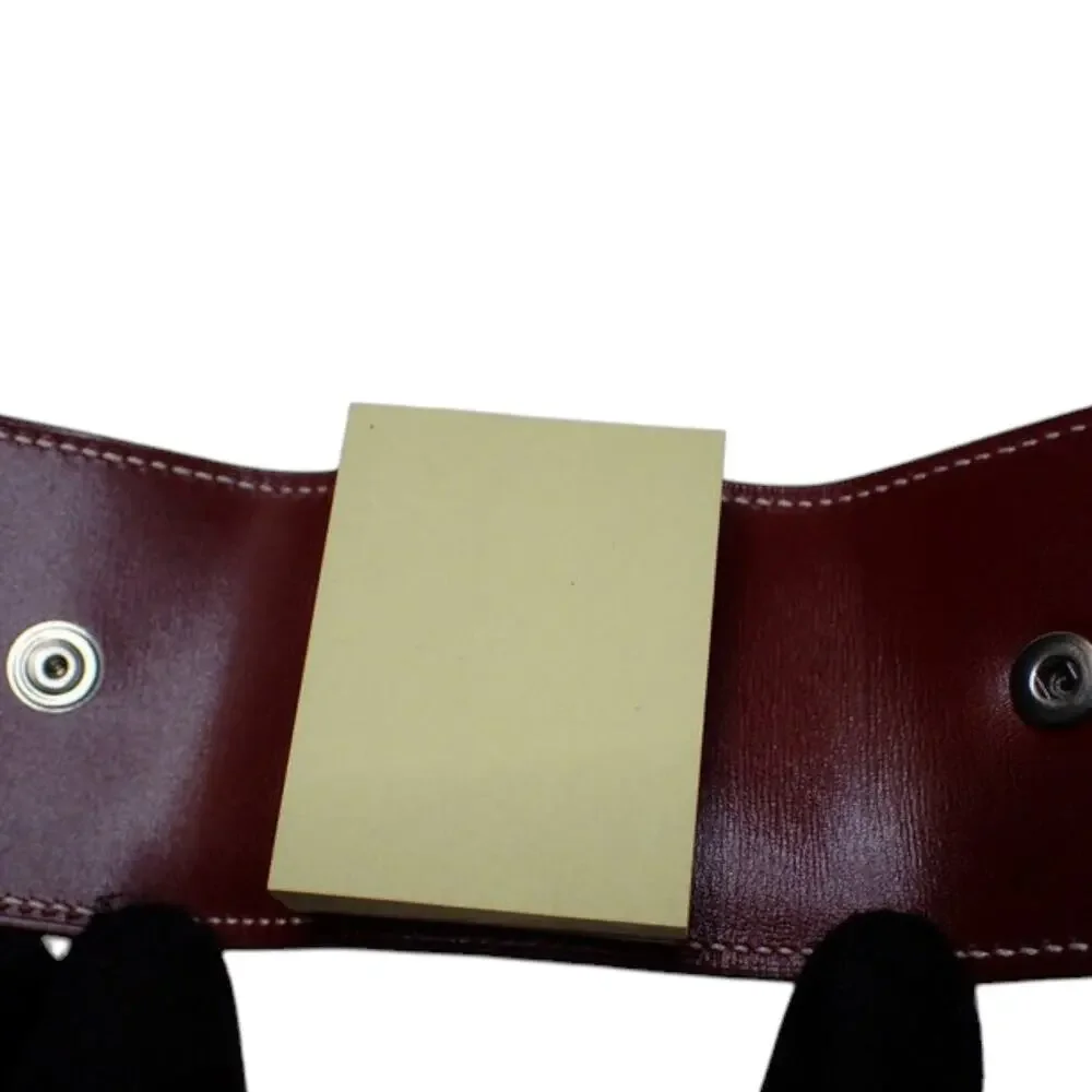 7181 - Hermes Hermes Notepad Maroon